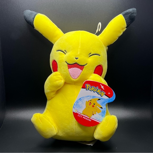 Pikachu 8 inch plush. Excited Pikachu. Brand new - Picture 1 of 5